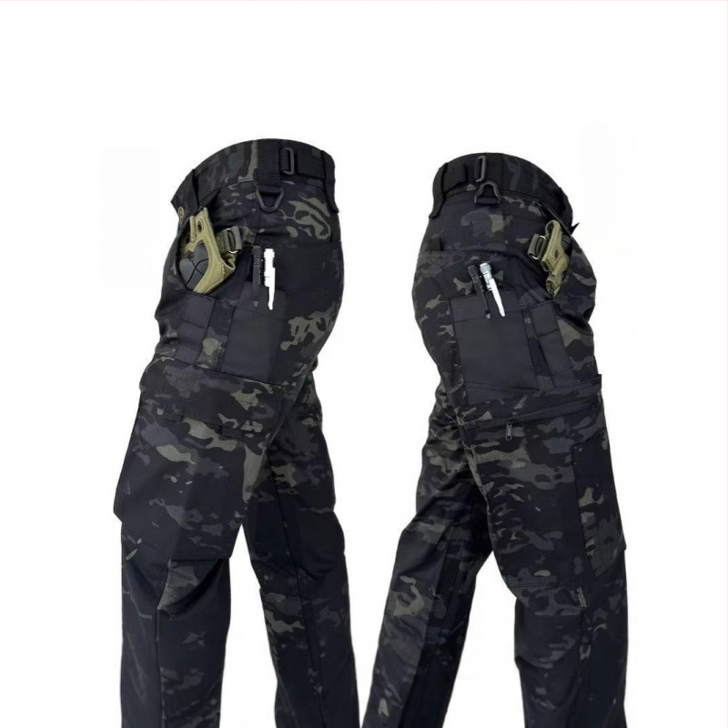 2025. aasta õues kasutatavad taktikalised kulumiskindlad veekindlad kraanapüksid, mitme taskuga Ameerika kevad- ja sügispüksid, uued piiriülesed püksid meestele ja naistele