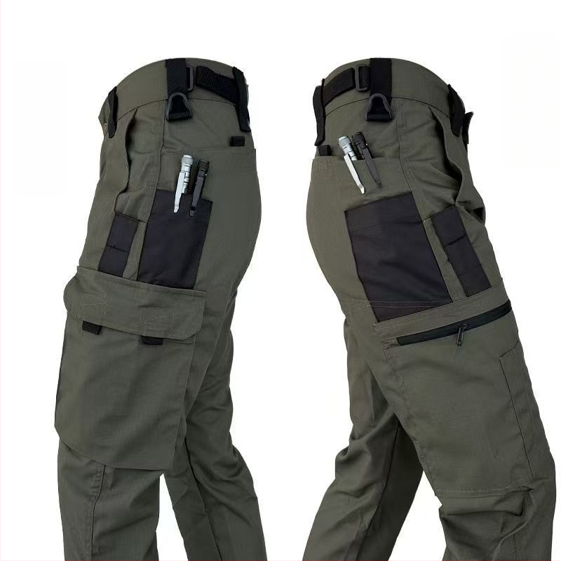 2025. aasta õues kasutatavad taktikalised kulumiskindlad veekindlad kraanapüksid, mitme taskuga Ameerika kevad- ja sügispüksid, uued piiriülesed püksid meestele ja naistele