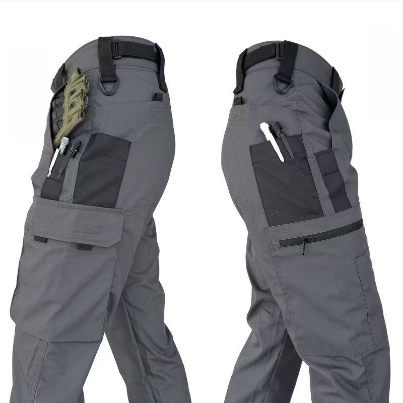 2025. aasta õues kasutatavad taktikalised kulumiskindlad veekindlad kraanapüksid, mitme taskuga Ameerika kevad- ja sügispüksid, uued piiriülesed püksid meestele ja naistele