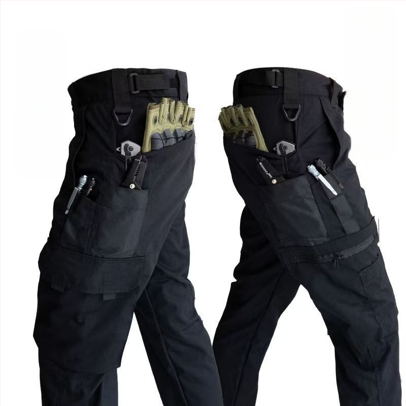 2025. aasta õues kasutatavad taktikalised kulumiskindlad veekindlad kraanapüksid, mitme taskuga Ameerika kevad- ja sügispüksid, uued piiriülesed püksid meestele ja naistele