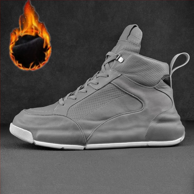 Vīriešu apavi 2025. gada jaunā pavasara īstas ādas universālie apavi vīriešu mīksta zole moderni augstpapēžu sporta ikdienas ādas apavi vīriešiem