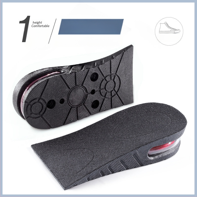 Sisemine kõrgendatud sisetald meestele ja naistele Nähtamatu spordiala pehme põhi Mugav lööke neelav õhkpadi Kõrgendav matt Täispadi Superpehme kõrgendav sisetald