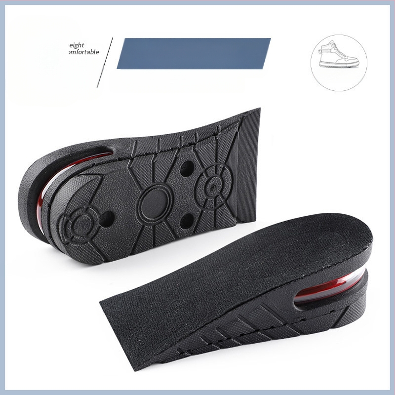 Sisemine kõrgendatud sisetald meestele ja naistele Nähtamatu spordiala pehme põhi Mugav lööke neelav õhkpadi Kõrgendav matt Täispadi Superpehme kõrgendav sisetald