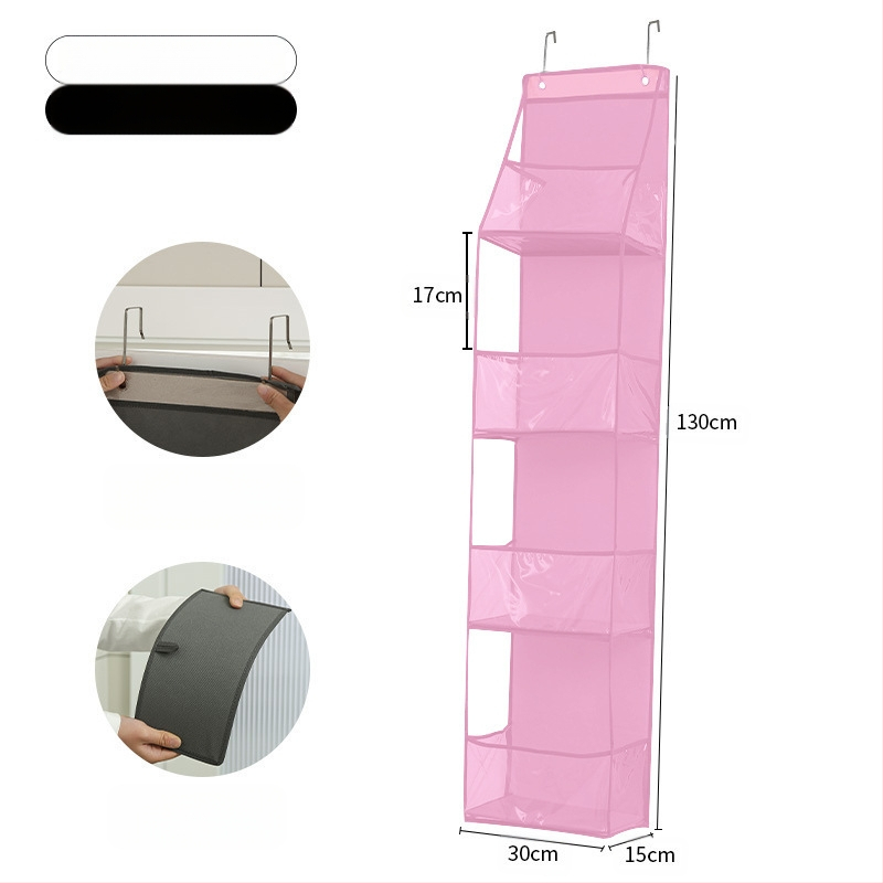 Uksekottide hoiustamine Riputatav kott Mänguasjade riputatav hoiustamine Riputatav kott Kosmeetika Tolmukindel hoiustamine Viimistlus