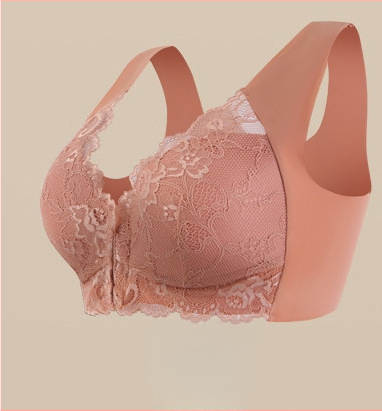 Tarpvalstybinė Europos ir Amerikos užsienio prekyba, nėriniuota priekinė sagtis, plius dydžio, be plieninių žiedų, liemenėlė su didelėmis krūtimis, mažomis, patogiomis, kvėpuojančiomis moterimis.