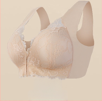 Tarpvalstybinė Europos ir Amerikos užsienio prekyba, nėriniuota priekinė sagtis, plius dydžio, be plieninių žiedų, liemenėlė su didelėmis krūtimis, mažomis, patogiomis, kvėpuojančiomis moterimis.