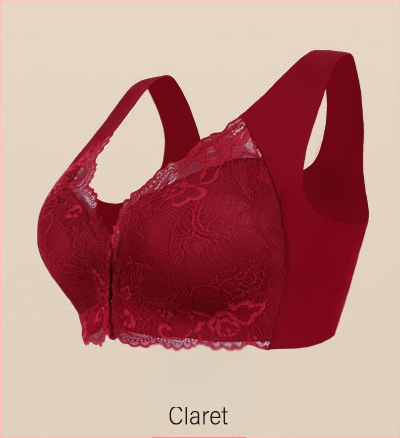 Tarpvalstybinė Europos ir Amerikos užsienio prekyba, nėriniuota priekinė sagtis, plius dydžio, be plieninių žiedų, liemenėlė su didelėmis krūtimis, mažomis, patogiomis, kvėpuojančiomis moterimis.