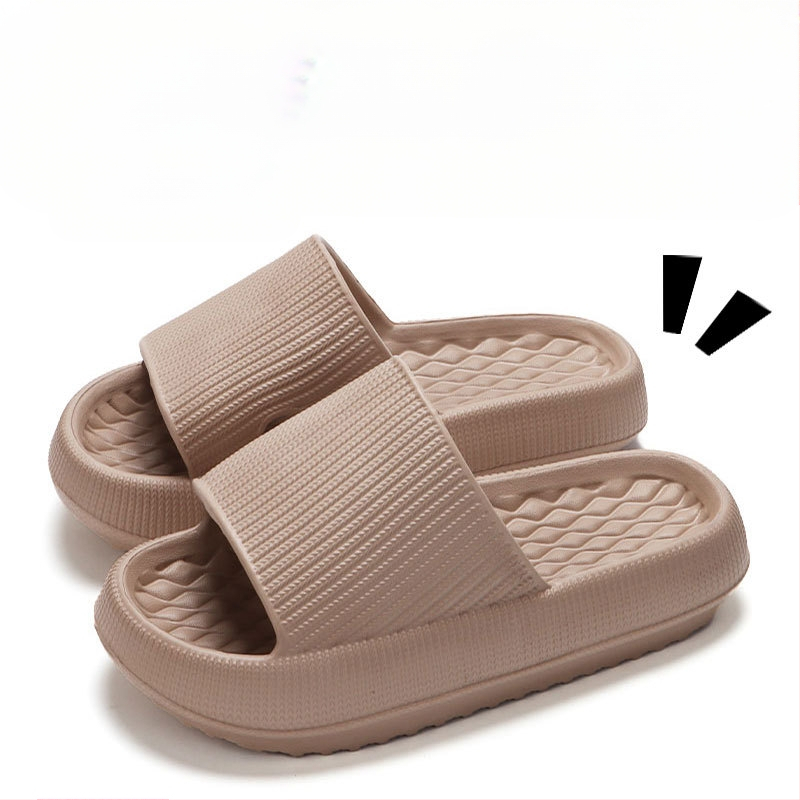 4 cm vastag aljú bebújós papucs, női, határokon átnyúló, exkluzív, puha aljú, EVA, plus size papucs, otthoni pároknak való szandál, nagykereskedelem