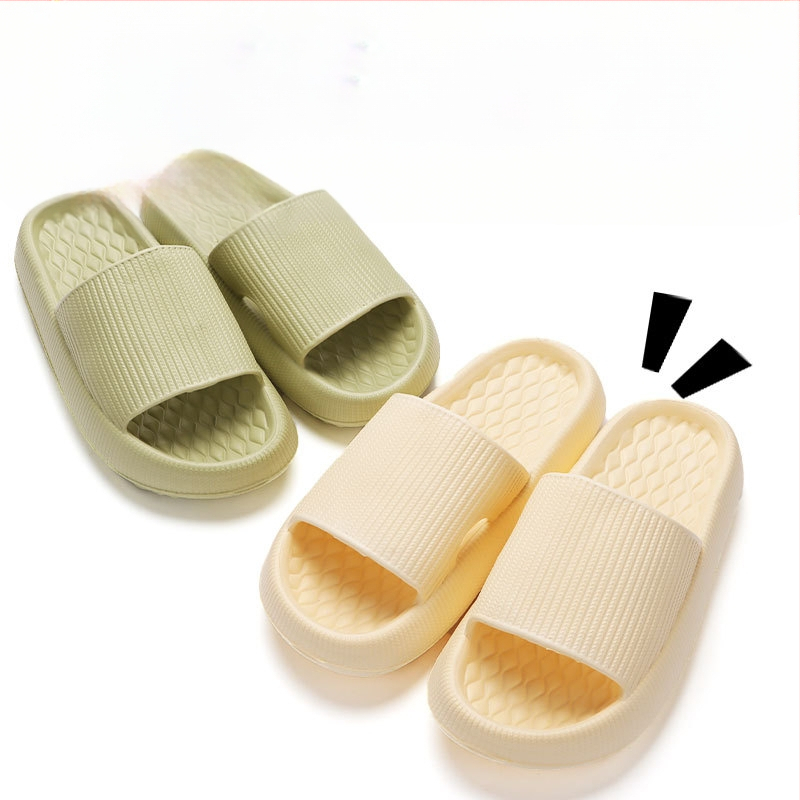 4 cm vastag aljú bebújós papucs, női, határokon átnyúló, exkluzív, puha aljú, EVA, plus size papucs, otthoni pároknak való szandál, nagykereskedelem