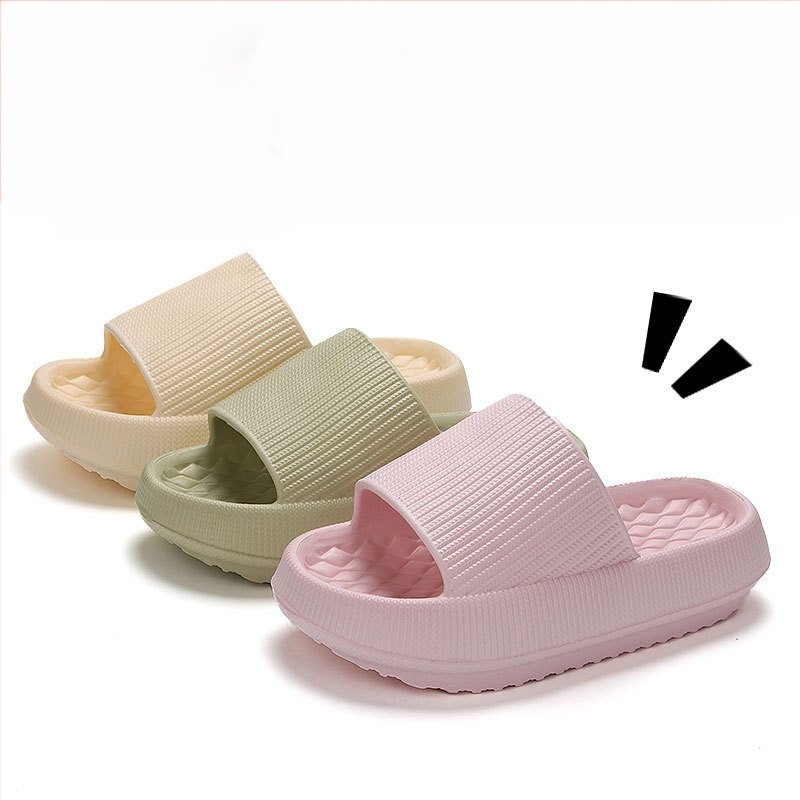 4 cm vastag aljú bebújós papucs, női, határokon átnyúló, exkluzív, puha aljú, EVA, plus size papucs, otthoni pároknak való szandál, nagykereskedelem