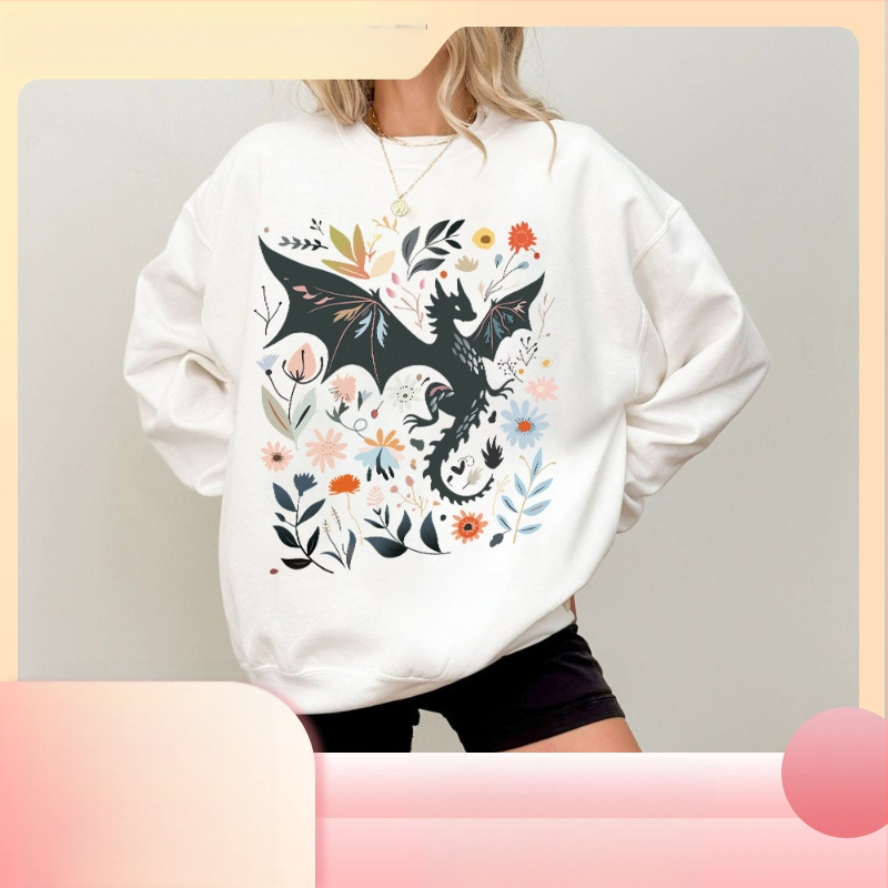 Acotar Fantasy Dragon Comfort Abraxos virágmintás grafika