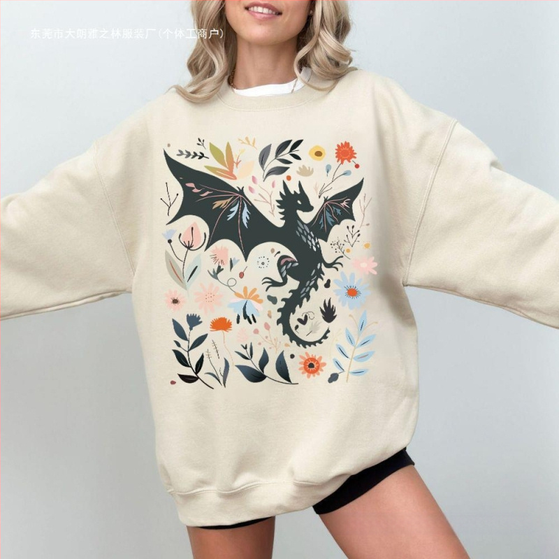 Acotar Fantasy Dragon Comfort Abraxos virágmintás grafika