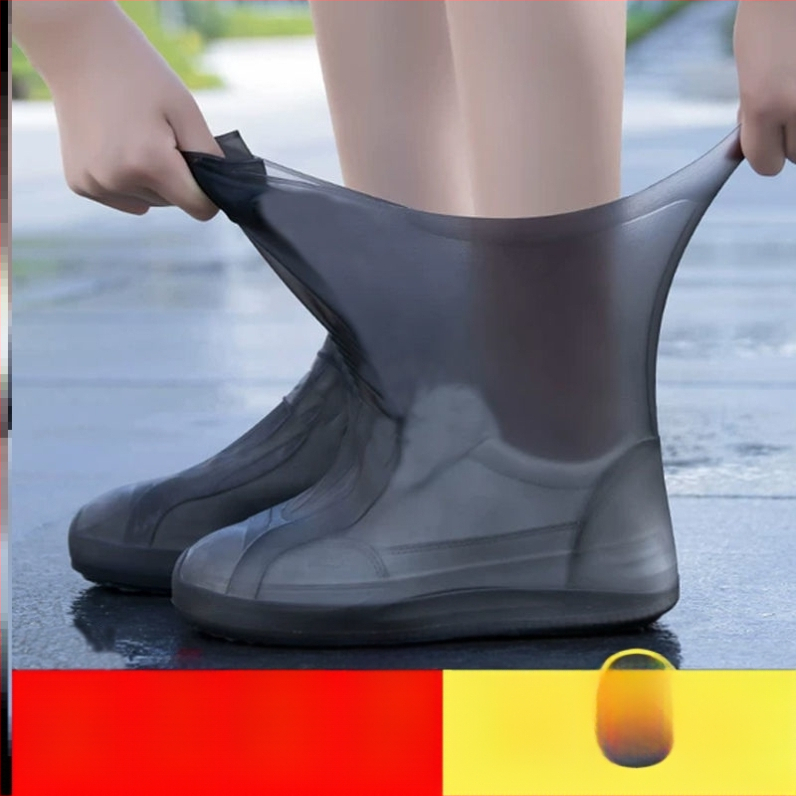 Vandeniui atsparus batų užvalkalas silikoninis neslystantis lietaus batų užvalkalas neslystantis sustorėjęs, atsparus dilimui lauko vandeniui atsparus batų užvalkalas, atsparus lietui, batų užvalkalas vyrams ir moterims
