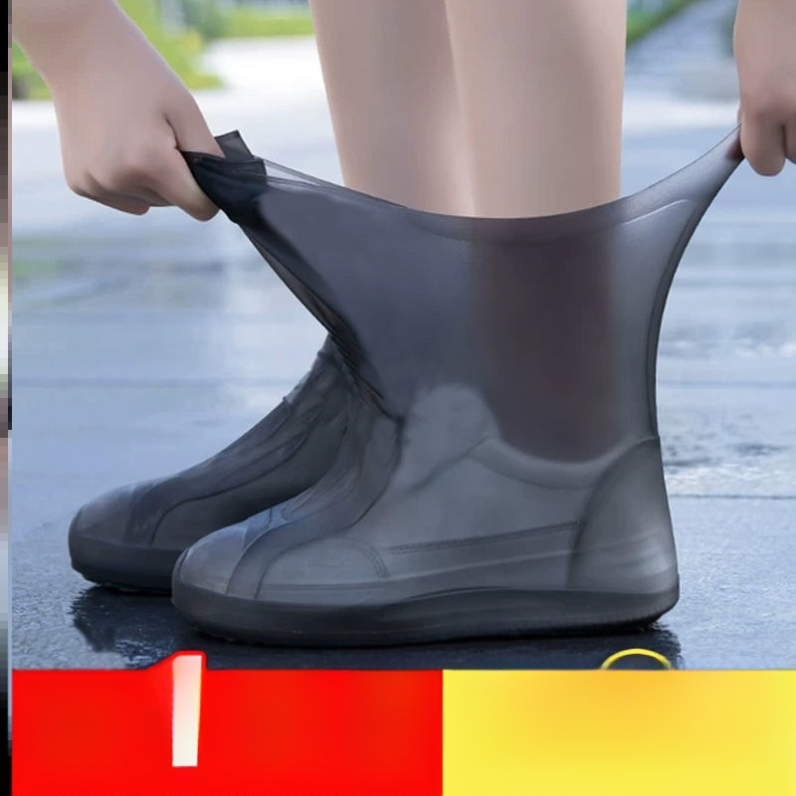 Vandeniui atsparus batų užvalkalas silikoninis neslystantis lietaus batų užvalkalas neslystantis sustorėjęs, atsparus dilimui lauko vandeniui atsparus batų užvalkalas, atsparus lietui, batų užvalkalas vyrams ir moterims