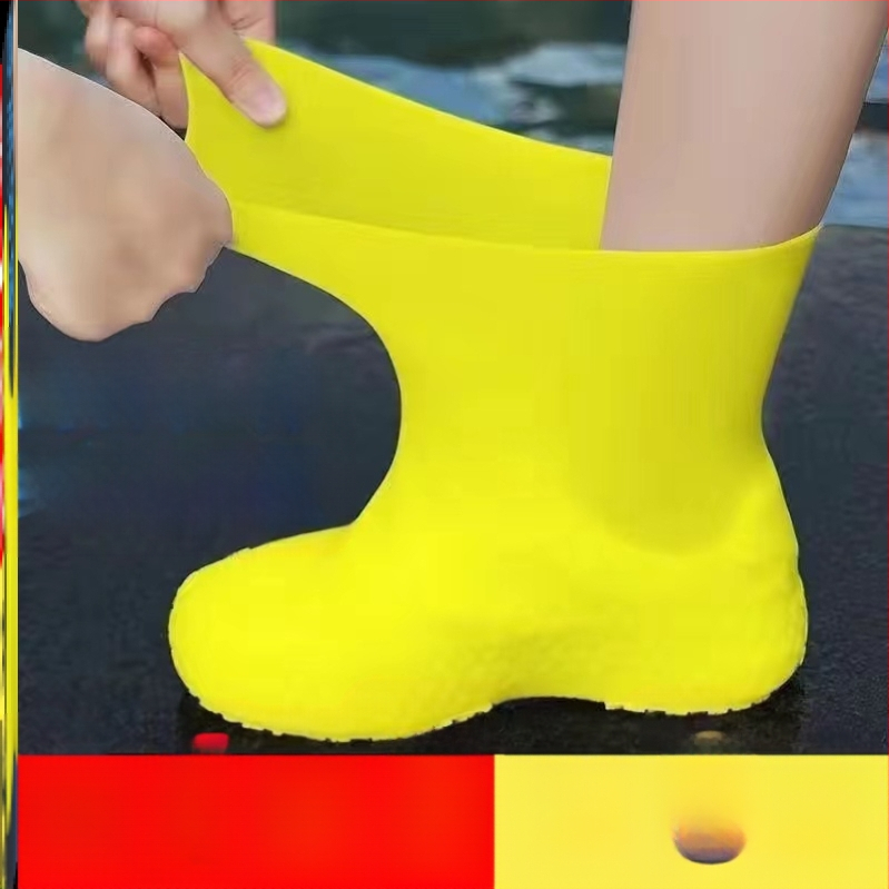Vandeniui atsparus batų užvalkalas silikoninis neslystantis lietaus batų užvalkalas neslystantis sustorėjęs, atsparus dilimui lauko vandeniui atsparus batų užvalkalas, atsparus lietui, batų užvalkalas vyrams ir moterims