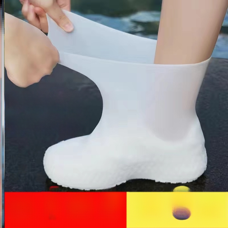 Vandeniui atsparus batų užvalkalas silikoninis neslystantis lietaus batų užvalkalas neslystantis sustorėjęs, atsparus dilimui lauko vandeniui atsparus batų užvalkalas, atsparus lietui, batų užvalkalas vyrams ir moterims