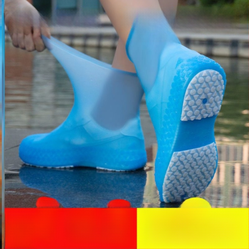 Vandeniui atsparus batų užvalkalas silikoninis neslystantis lietaus batų užvalkalas neslystantis sustorėjęs, atsparus dilimui lauko vandeniui atsparus batų užvalkalas, atsparus lietui, batų užvalkalas vyrams ir moterims