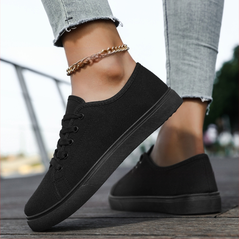 Liela izmēra audekla apavi pāriem, Temu mīkstas zoles sporta apavi, liela izmēra unisex apavi, neslīdoši, nodilumizturīgi, ikdienas, daudzpusīgi