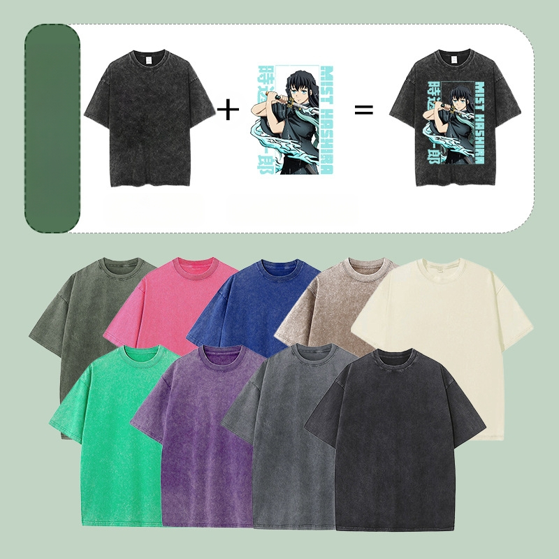 Tricou David Lynch Cross-Border American Oversize cu imprimeu negru din bumbac, cu mânecă scurtă, stil street ...