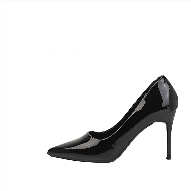 Visoke potpetice za žene, stiletto potpetice, nove bijele profesionalne cipele sa špicastim vrhom, nišni elegantni dizajn, boje kože