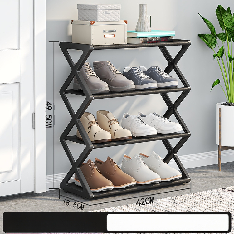 Paprasta, moderni, dulkėms atspari batų lentyna, daugiasluoksnė, paprasto surinkimo, sulankstoma batų lentyna