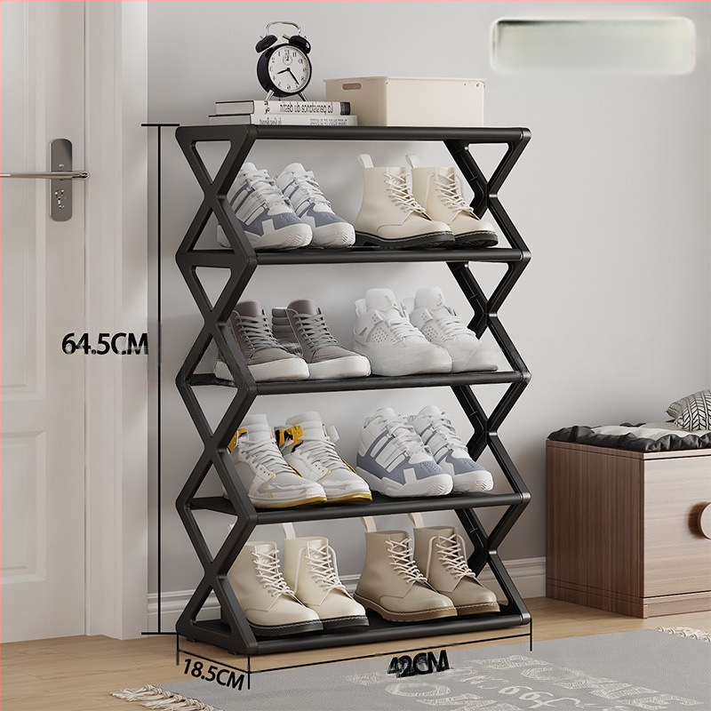 Paprasta, moderni, dulkėms atspari batų lentyna, daugiasluoksnė, paprasto surinkimo, sulankstoma batų lentyna