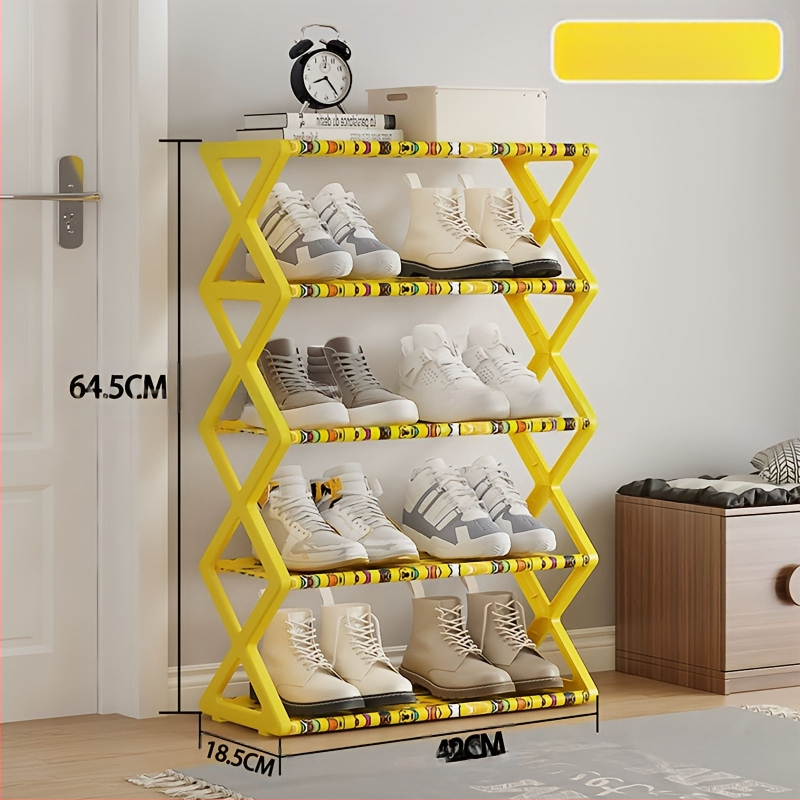 Paprasta, moderni, dulkėms atspari batų lentyna, daugiasluoksnė, paprasto surinkimo, sulankstoma batų lentyna