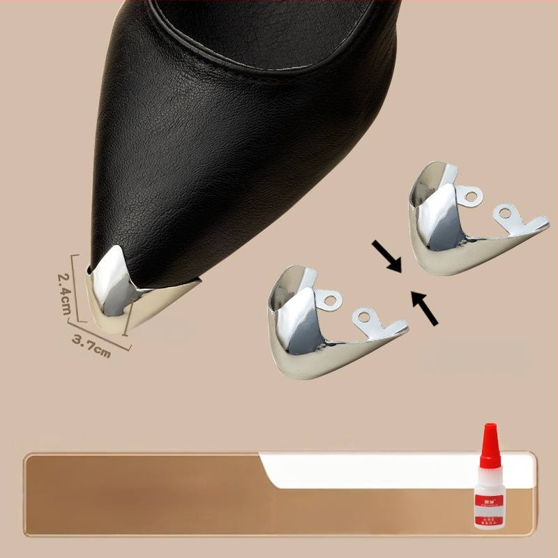 Pirštų apsauga, Pirštų apsauga, Spyrių nepraleidžiantis batų galiukas, Odinis batų galiukų užvalkalas, Aukštakulnių taisymas, Smailių pirštų krepšys, Metalinis pirštų galvos artefaktas