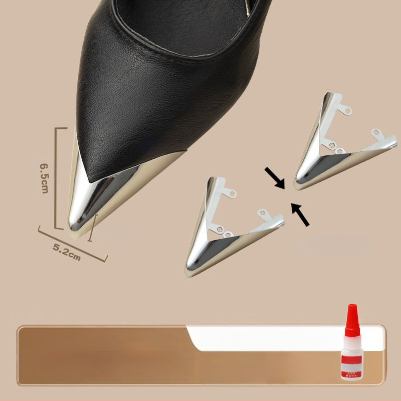 Pirštų apsauga, Pirštų apsauga, Spyrių nepraleidžiantis batų galiukas, Odinis batų galiukų užvalkalas, Aukštakulnių taisymas, Smailių pirštų krepšys, Metalinis pirštų galvos artefaktas