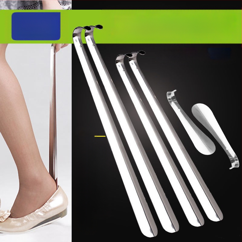 Nerūdijančio plieno batų šaukštas, batų keltuvas, batų nešiotojams, metalinis batų šaukštas, įvairių dydžių, didmeninė prekyba užsienio prekyba, karštas išpardavimas