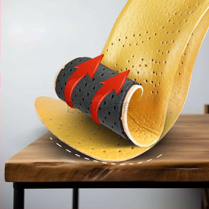 Odinis pėdos arkos įtvaras Sportinis korekcinis vidpadis Vidinis išskleidimas XO Leg Evarus plokščiapėdystės korekcija Prakaito sugėrimas Dezodoruojantis