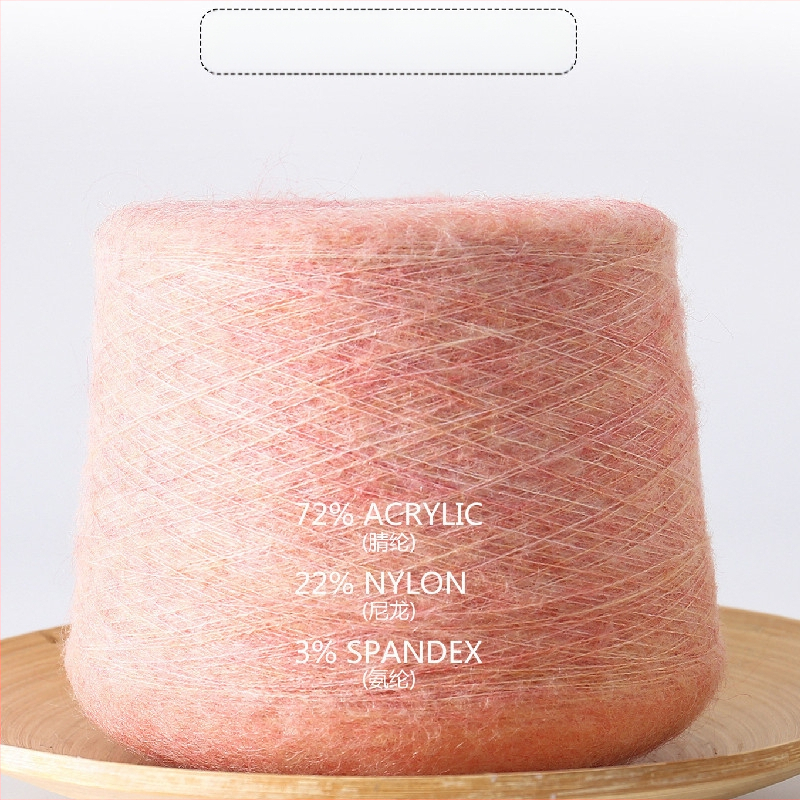 Sügis- ja talvine soe 13/1 veniv mohäärlõng 77 akrüül 20 nailon 3 spandexkiud kohev pehme ja mugav