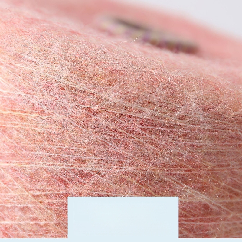 Sügis- ja talvine soe 13/1 veniv mohäärlõng 77 akrüül 20 nailon 3 spandexkiud kohev pehme ja mugav