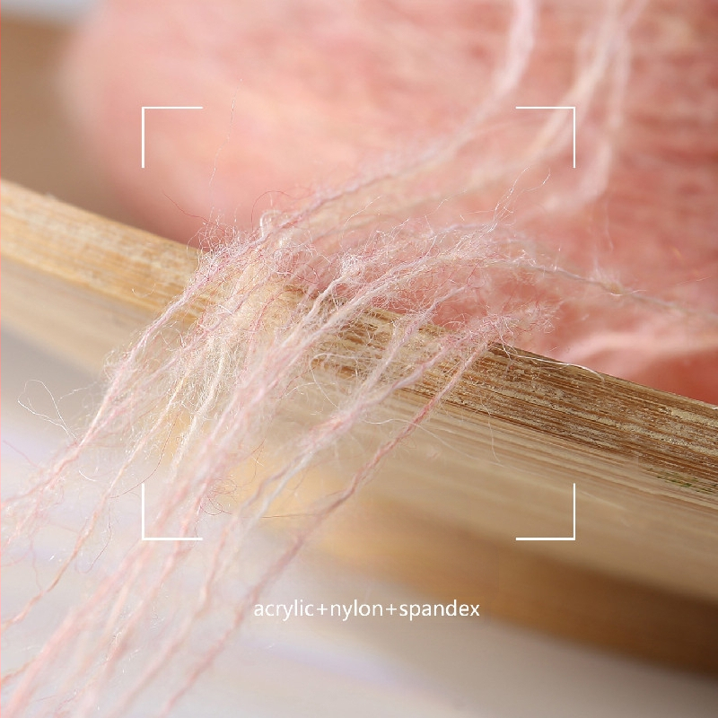 Sügis- ja talvine soe 13/1 veniv mohäärlõng 77 akrüül 20 nailon 3 spandexkiud kohev pehme ja mugav