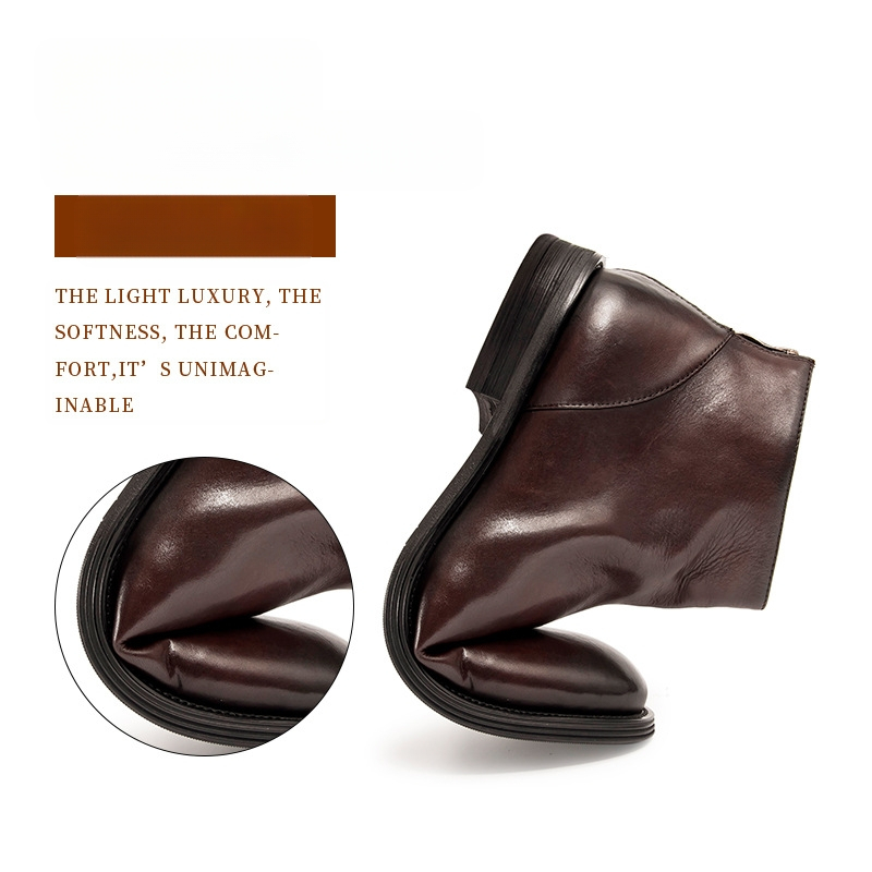 1988–2022 m. žiemos nauji vyriški natūralios odos Martino aulinukai, viršutinio sluoksnio, karvės odos laisvalaikio vyriški aulinukai