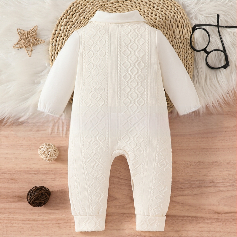 2025. aasta uus sügis- ja talvebeebikombe, kaheosaline soe beebiriietus, meeste beebiülikond