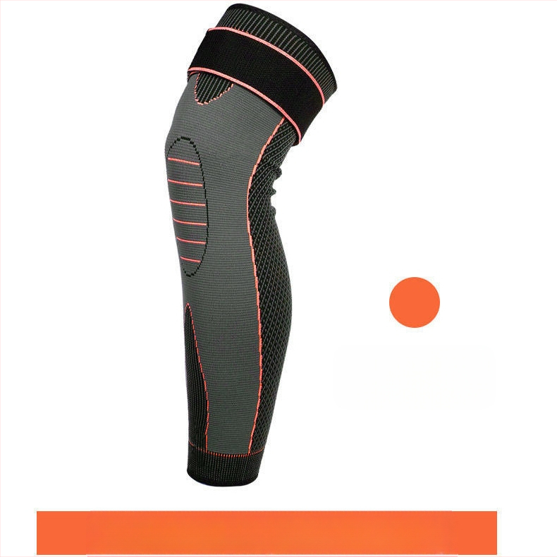 Športové basketbalové predĺžené zahustené chrániče kolien, teplé pánske a dámske šnurovacie jesenné a zimné chladuvzdorné chrániče kolien