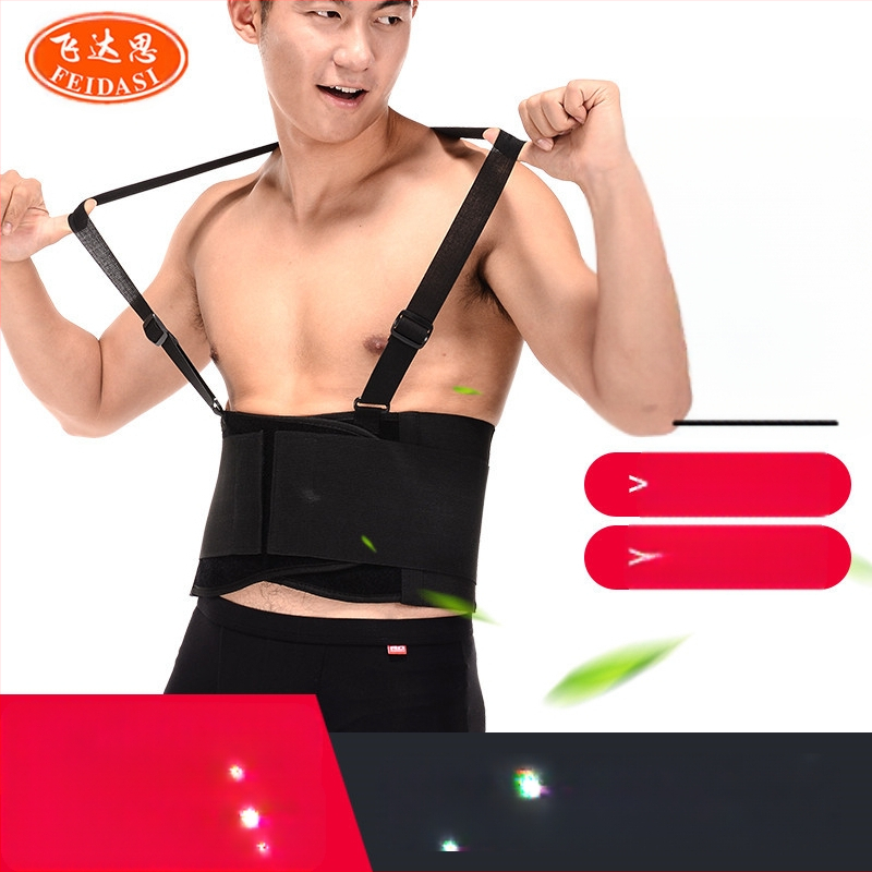 Nový kompresný popruh na podporu pása, nastaviteľný fitness, beh, šport, priedušný pás, pevný pás