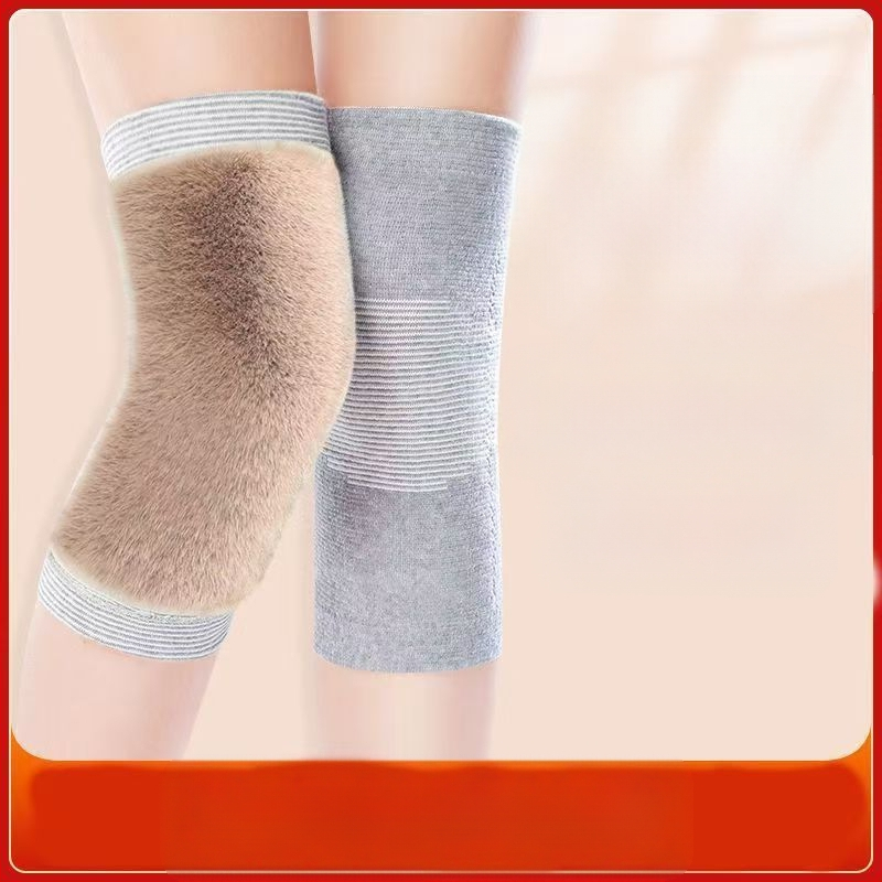 Jesenné a zimné teplé návleky na kolená z ťavej srsti s flísovou podšívkou, zahustené, odolné voči chladu, teplé kolenné kĺby, staré a studené nohy, cyklistika pre mužov a ženy