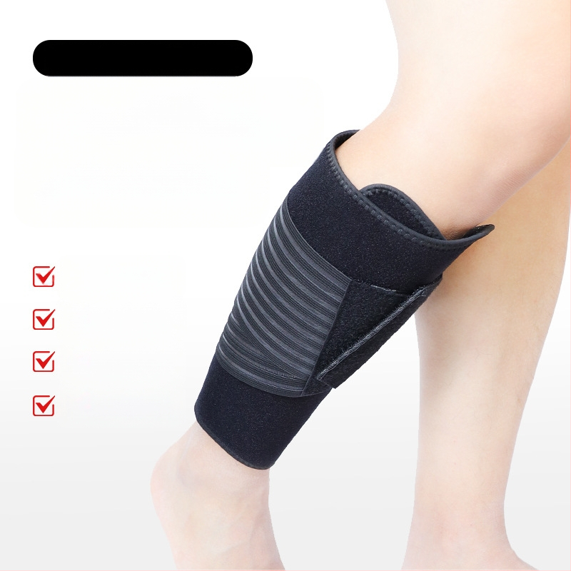 Uus sportlik elastne topeltkompressioonside sääre jooksukokkusurumiseks, reguleeritav takjapaelaga