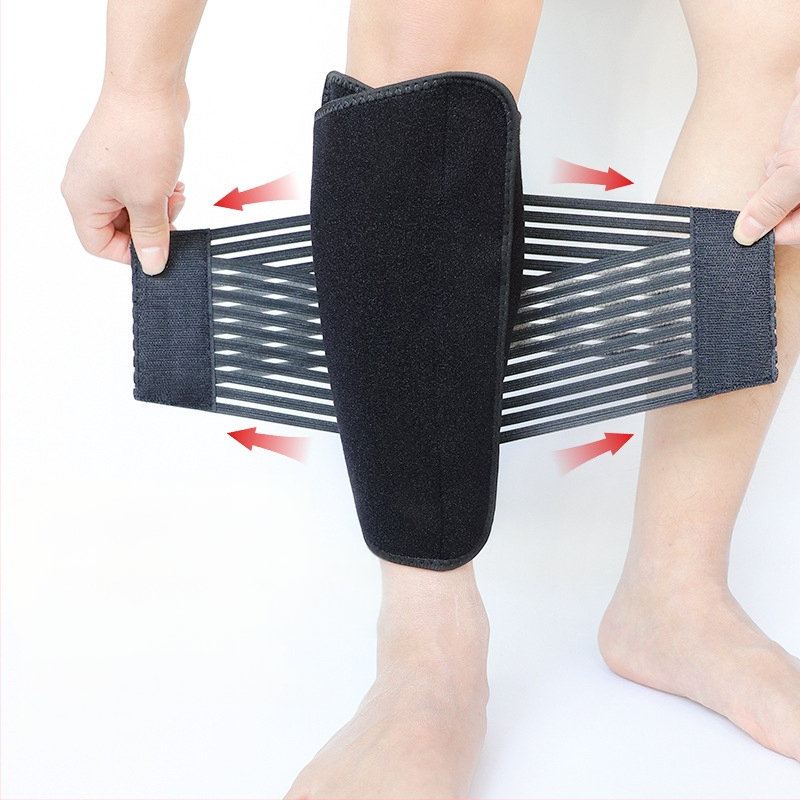 Uus sportlik elastne topeltkompressioonside sääre jooksukokkusurumiseks, reguleeritav takjapaelaga