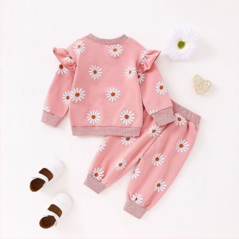 Costum de toamnă și iarnă pentru fete, stil european și american transfrontalier Xiao Zouju, hanorac cu mânecă lungă și pantaloni, set din două piese