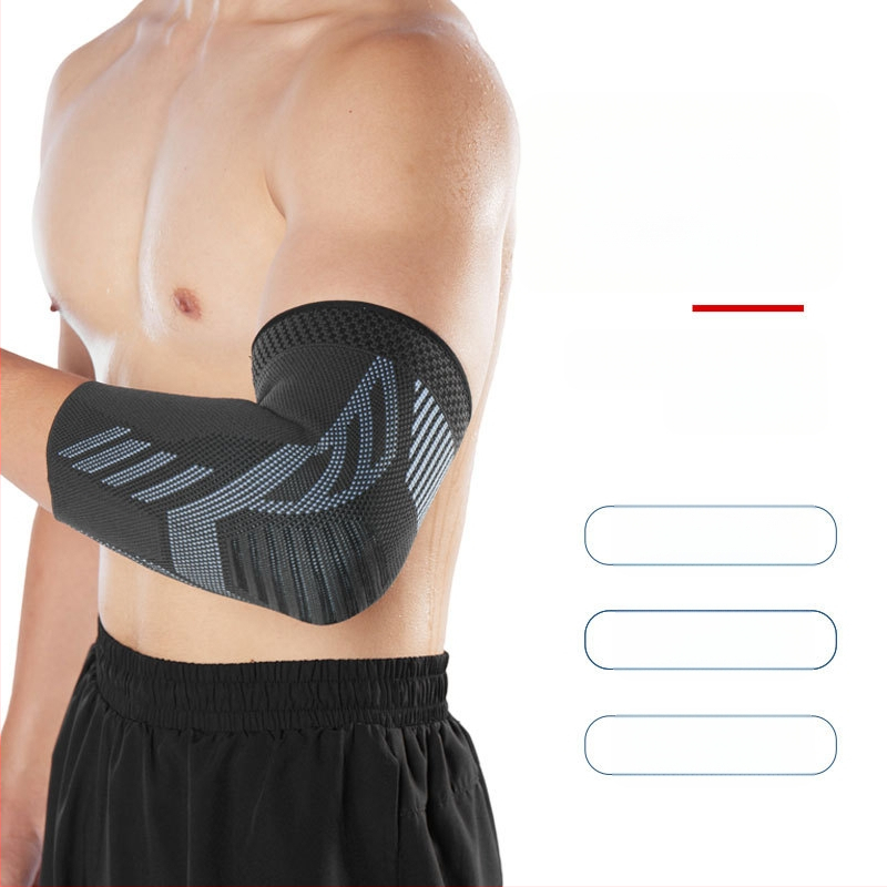 Sportlikud küünarnukikaitsed meestele, õues jalgrattasõiduks, korvpalliks, hingavad, higi imavad, rõhu all olevad kootud küünarnukikaitsed, soojad tootjad hulgimüügist