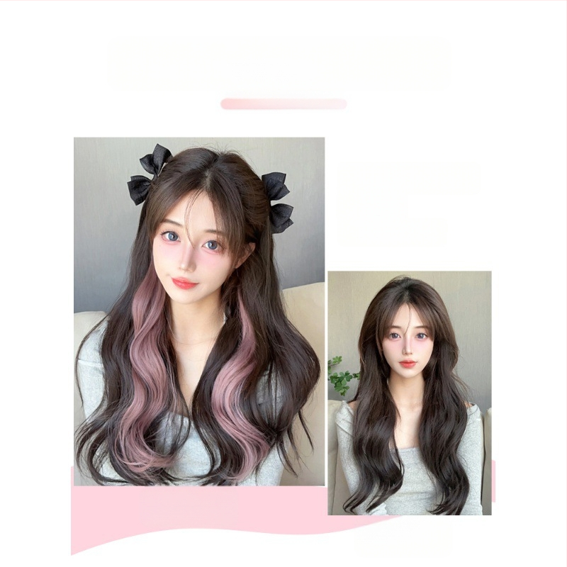Kabantys ausų plaukų dažai garbanoti plaukai pertraukiamieji dažai moteriški vienetiniai nematomos spalvos plaukų priaugintuvai purūs balinimas ir dažymas ilgi plaukai