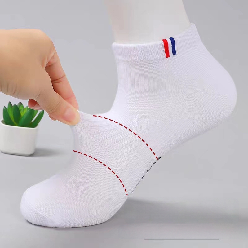 Sokid Kevad- ja suvesokid Meeste lühikesed sokid Libisemisvastased Higi imavad Hingavad Suvised Õhukesed Paadisokid Vabaaja spordisokid Trendikad Sokid