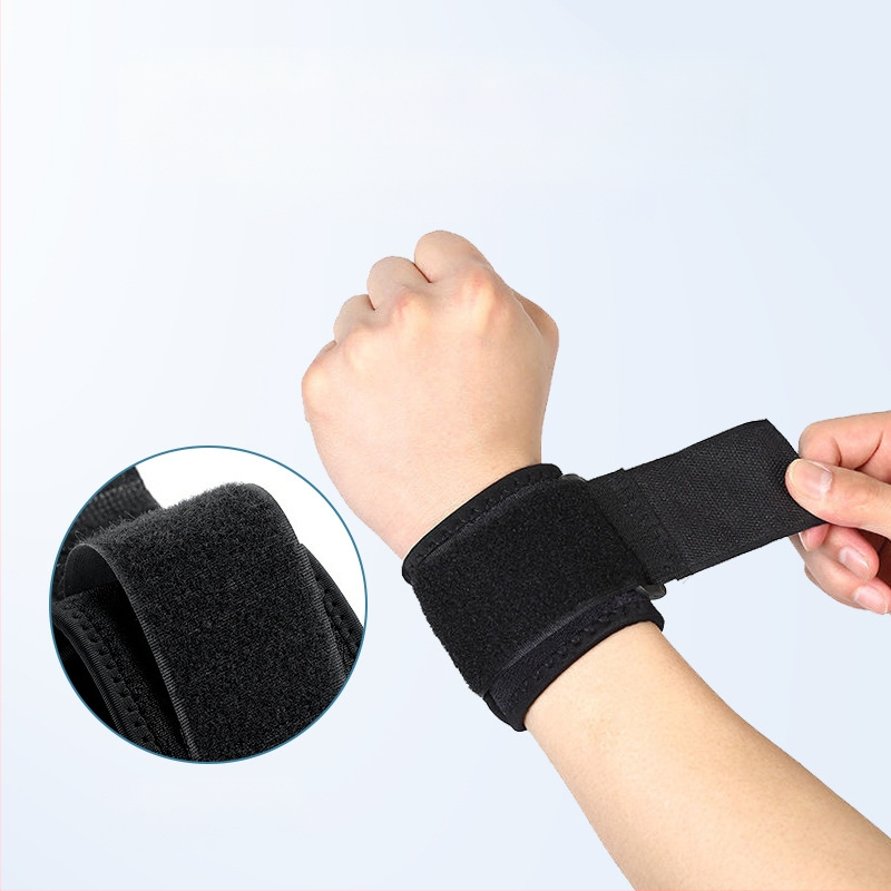 Športový elastický náramok Crossborder Sports s nastaviteľným popruhom na zápästie so suchým zipsom