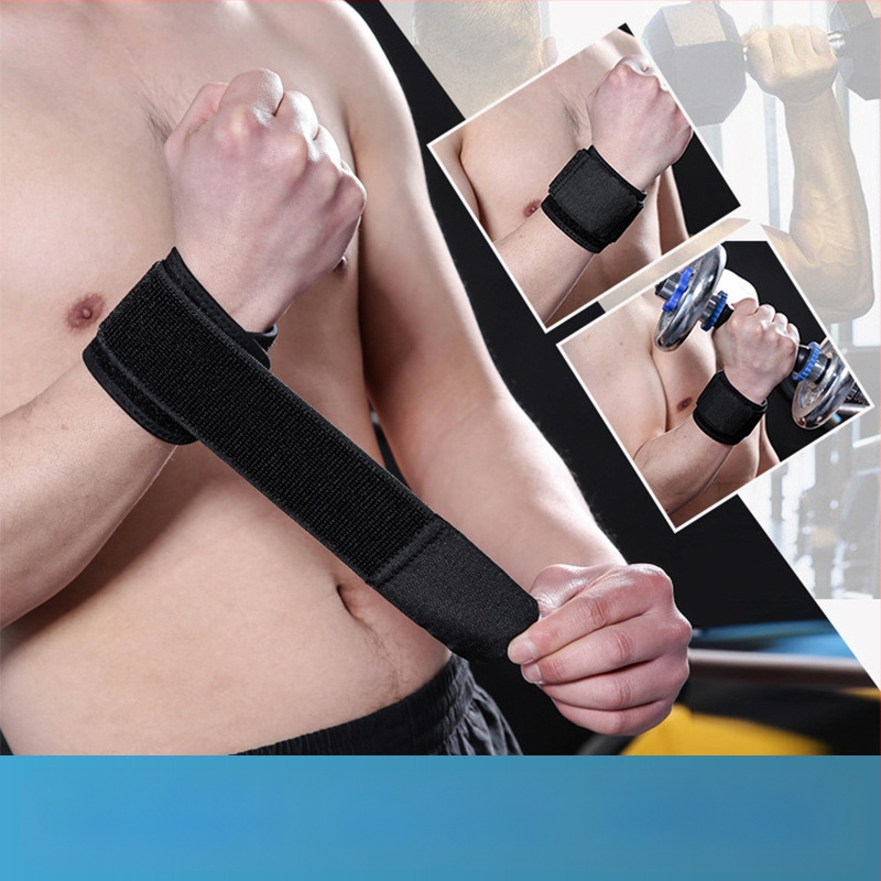 Športový elastický náramok Crossborder Sports s nastaviteľným popruhom na zápästie so suchým zipsom