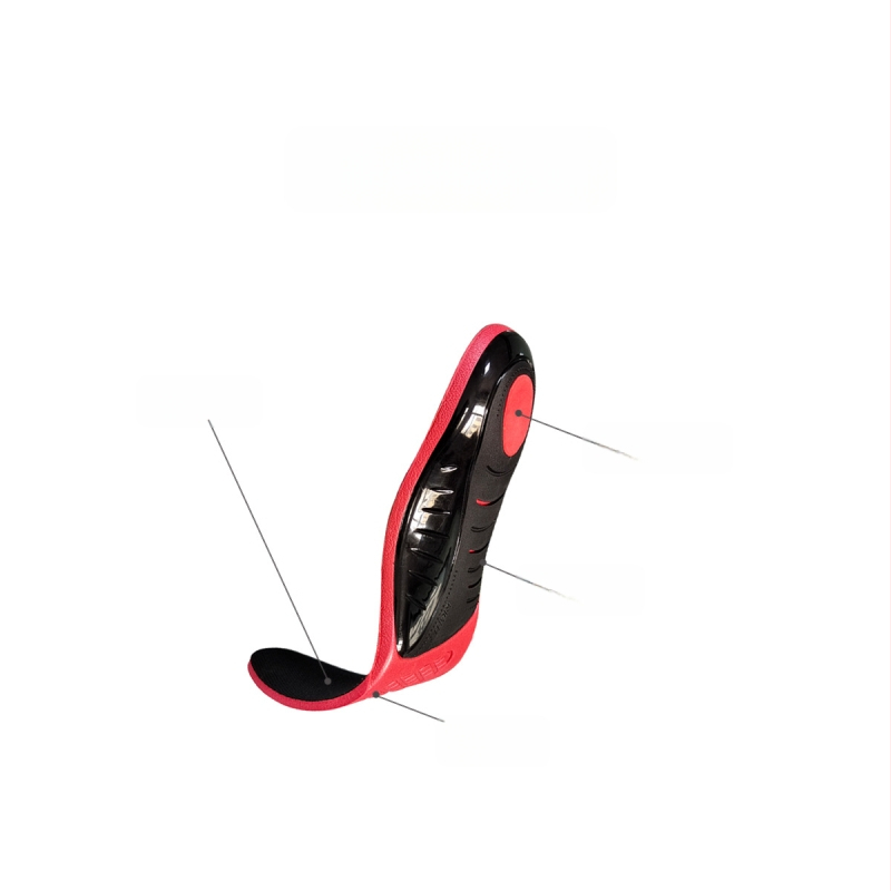 Amazoni uus lameda jala korrigeeriv sisetald võlvi toetav spordiamortisaatoriga sisetald kõrge elastsusega EVA korrigeeriv sisetald