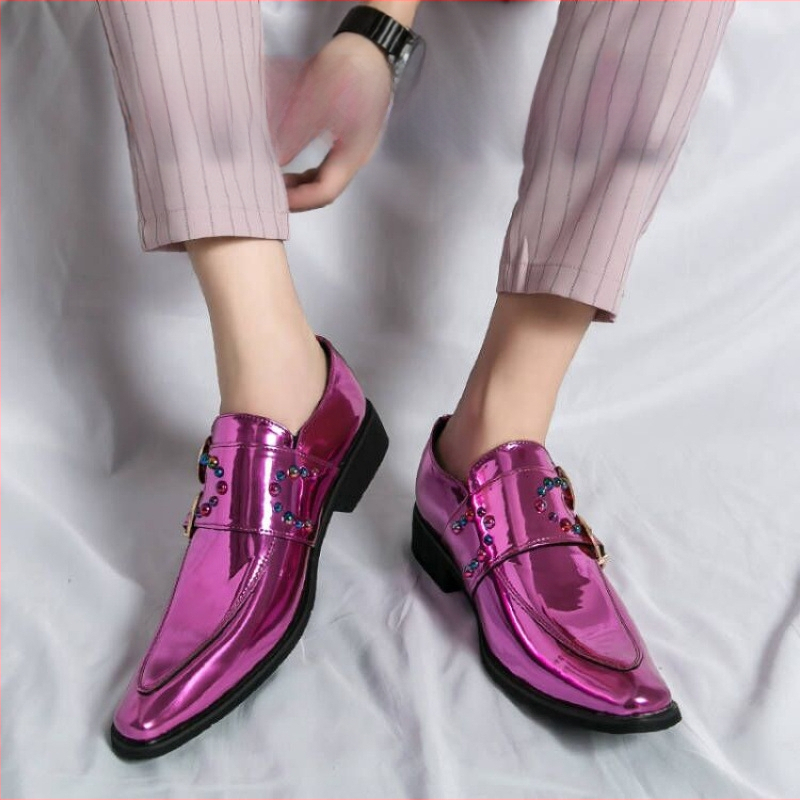 Muške nove ležerne kožne cipele većih veličina za jesen i zimu, visoke kožne cipele sa špicastim vrhom, moderne kožne čizme u retro stilu