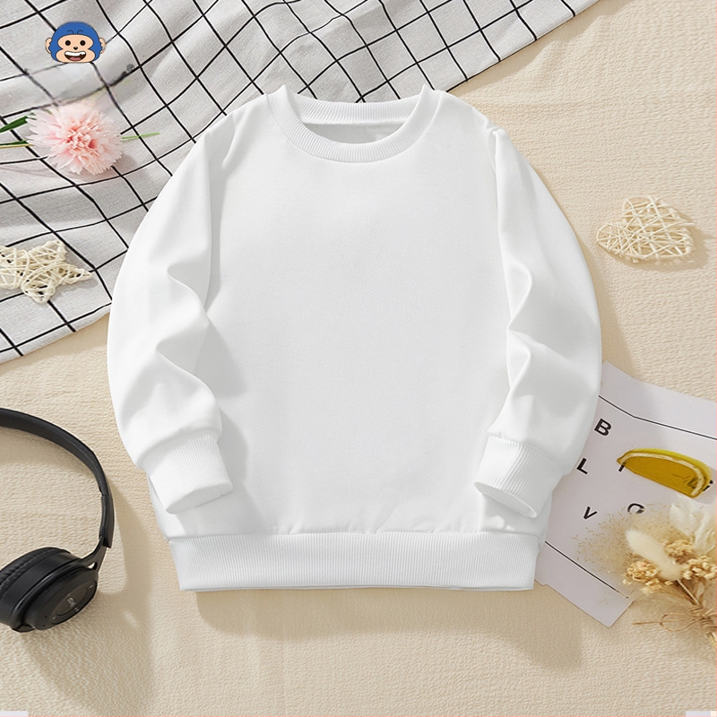 Φούτερ με ζιβάγκο για αγόρια Άνοιξη και Φθινόπωρο 2024 Νέο μονόχρωμο παιδικό μπλουζάκι Western στυλ για αγόρια